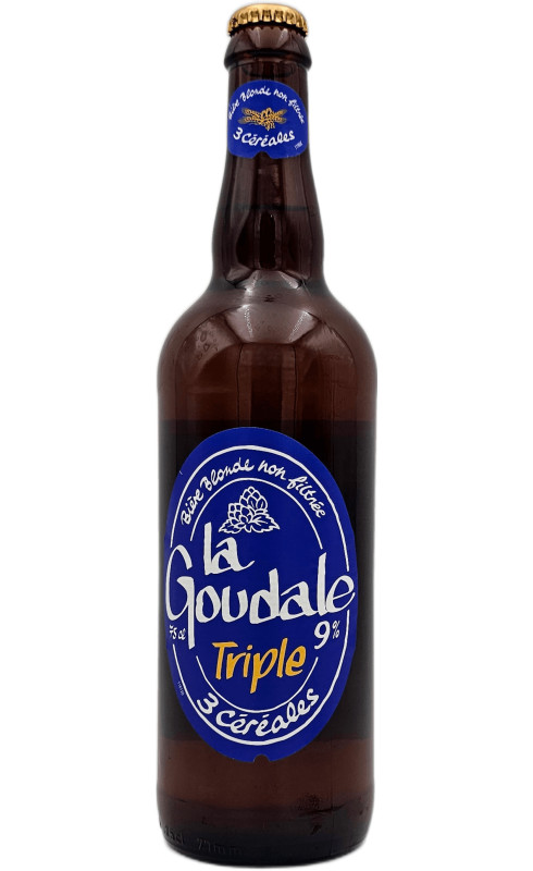 bière Goudale Triple 3 Cereales 9° - BRASSERIE DE SAINT-OMER