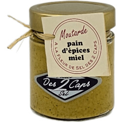 Fleur des 2 Caps MOUTARDE PAIN D'EPICES - FLEUR DE SEL DES 2 CAPS