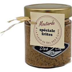 Fleur des 2 Caps MOUTARDE SPECIALE FRITES - FLEUR DE SEL DES 2 CAPS