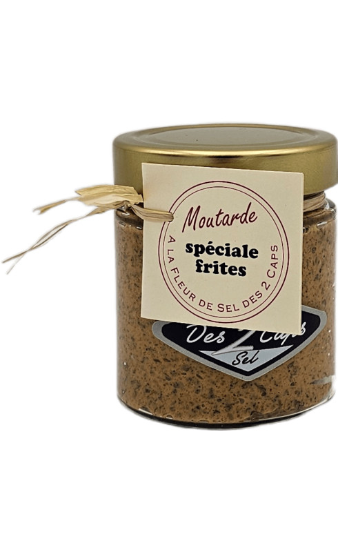 Fleur des 2 Caps MOUTARDE SPECIALE FRITES - FLEUR DE SEL DES 2 CAPS