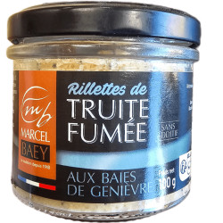 Marcel Baey "Rillettes de Truite Fumee au Jurancon et Baies de Genievre" - MARCEL BAEY