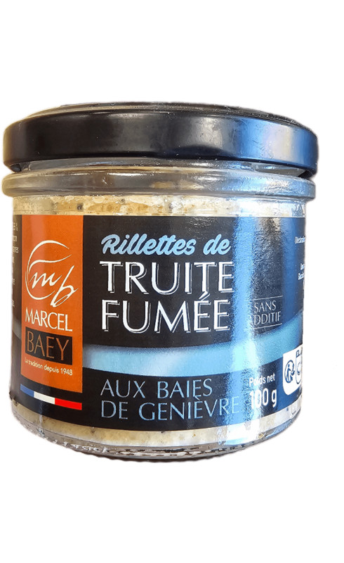 Marcel Baey "Rillettes de Truite Fumee au Jurancon et Baies de Genievre" - MARCEL BAEY