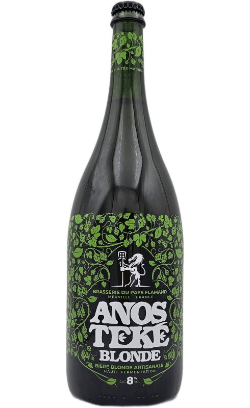 bière ANOSTEKE BLONDE - BRASSERIE DU PAYS FLAMAND