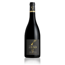 Photographie d'une bouteille de vin rouge Cailhol Gautran Table Du Loup 2019 Minervois Rge 75cl Crd