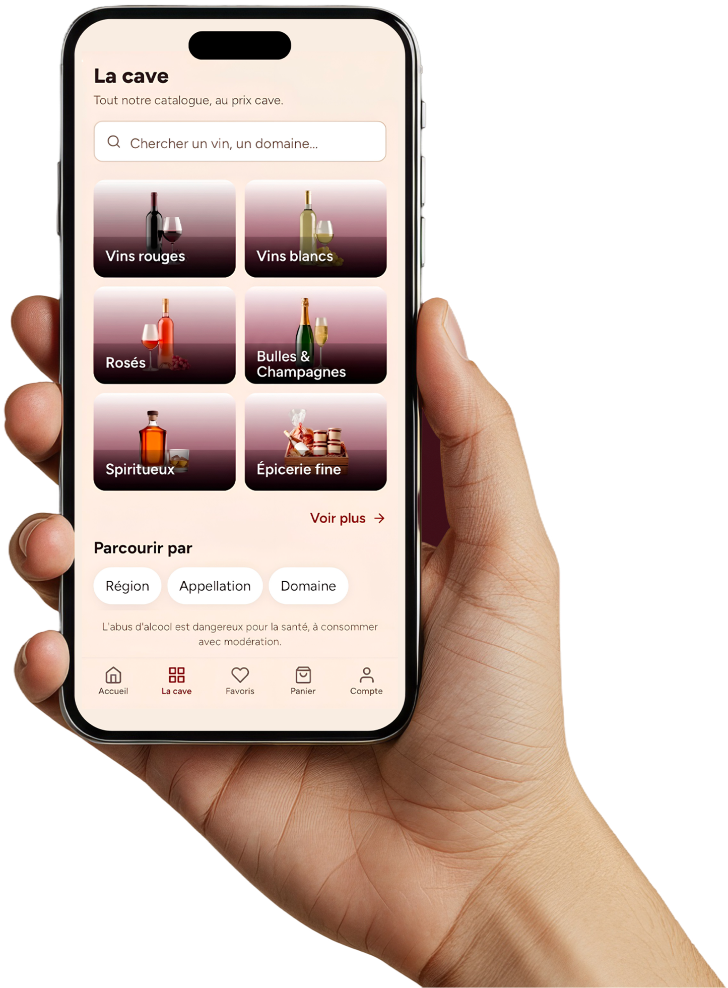 Aperçu de l'application Les Halles de Quercamps